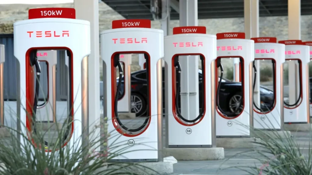 Tesla Supercharger's US Network Set to Double by 2024