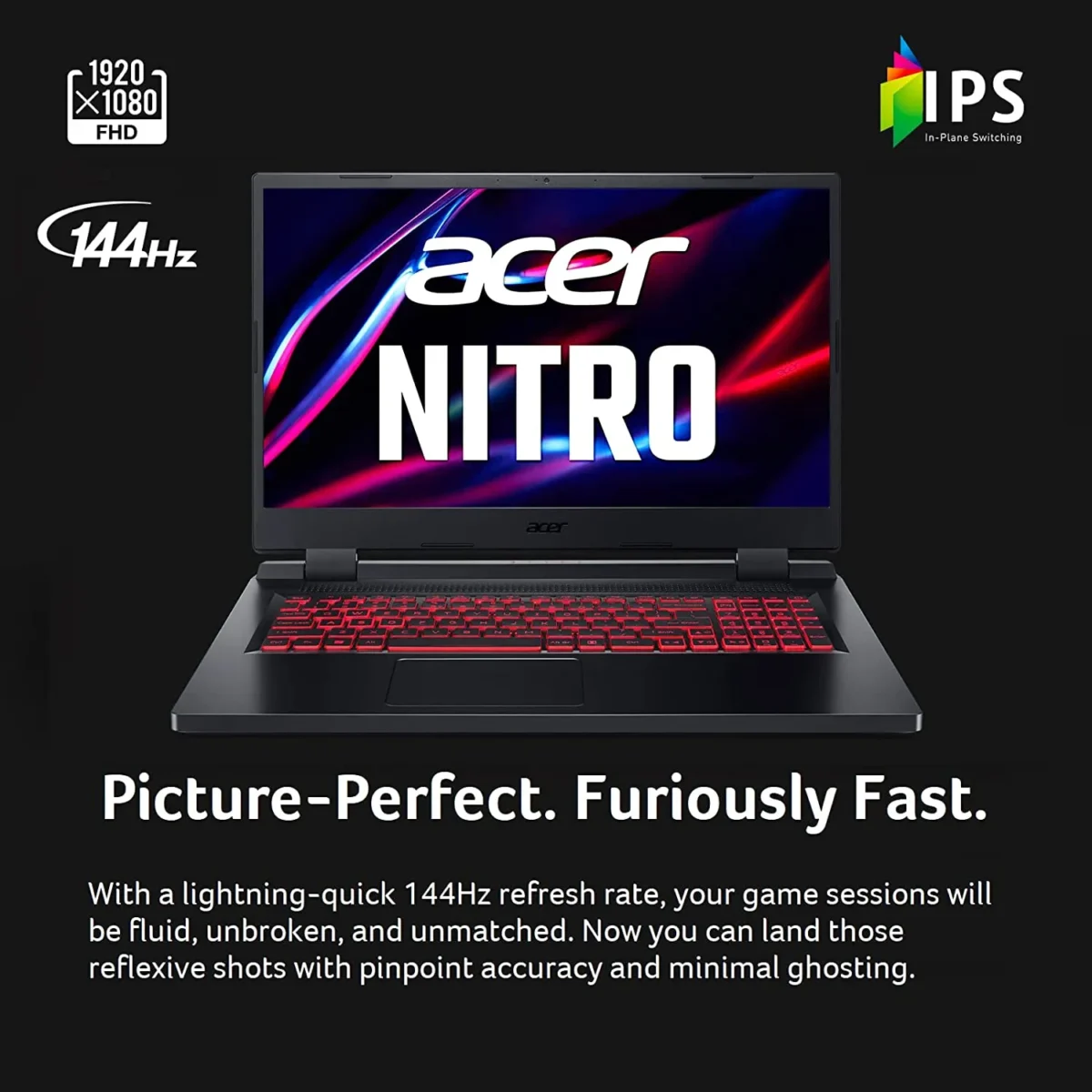 Acer Nitro 5 AN517-55-72R4 Gaming Laptop information 