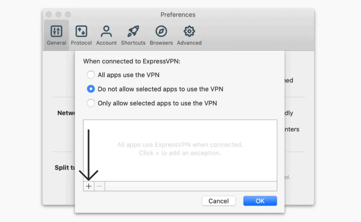Set up a VPN in MacOS for Macbook